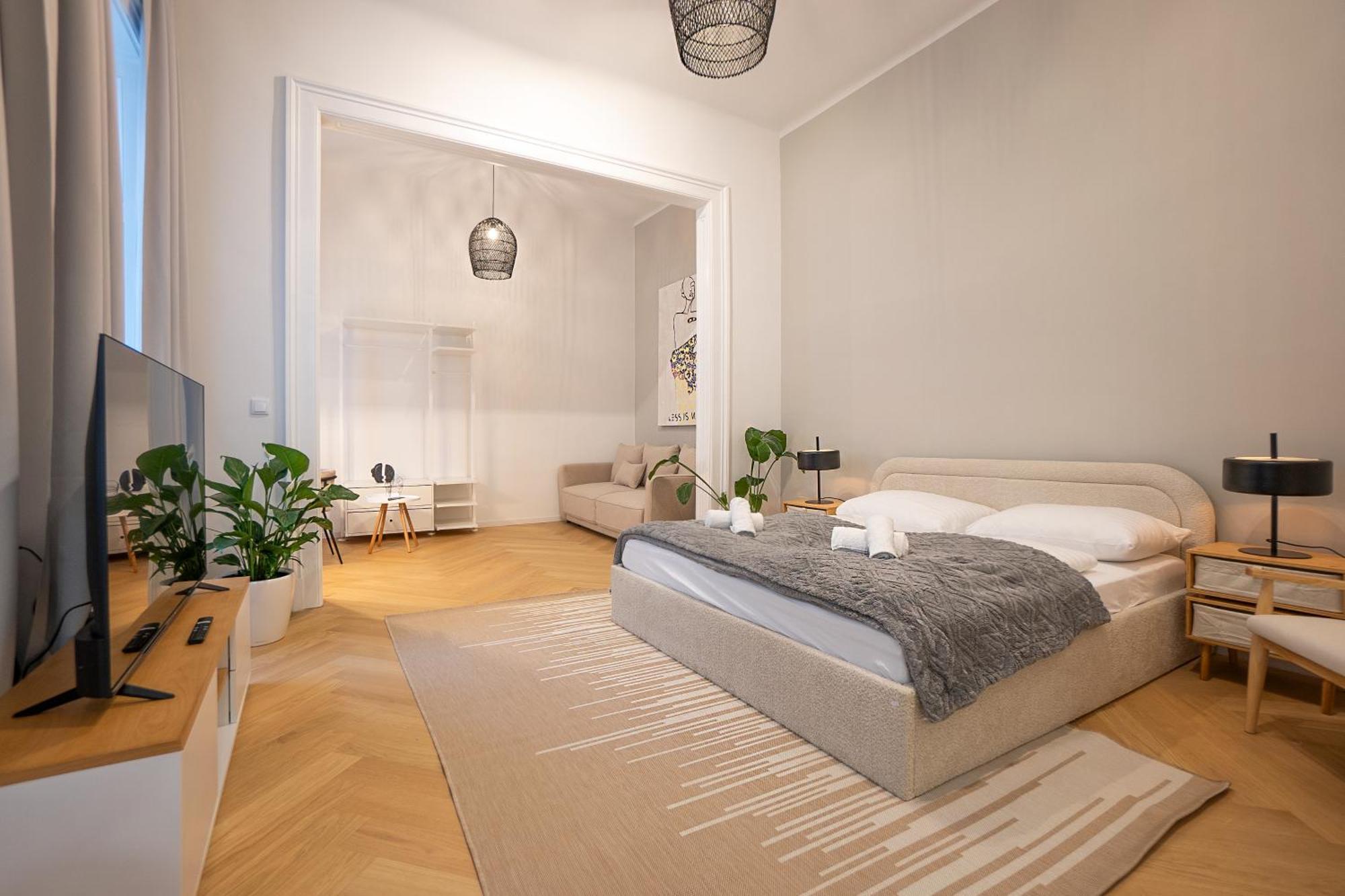 Spacious 110М2 Flat In The City Center 维也纳 外观 照片